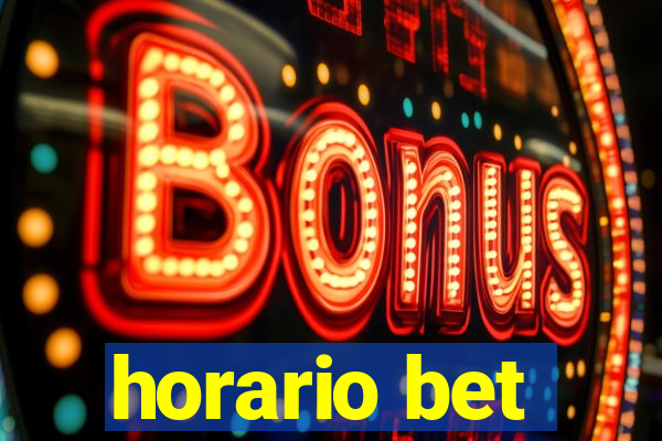 horario bet